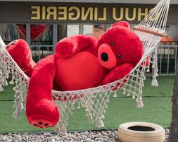 Giant Teddy Bear Stuffed Animals LifeSize Plush Toy Doll for