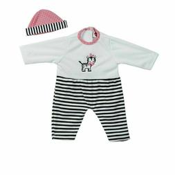 Adora Giggle Time Baby Doll Zebra Stripes Clothes Outfit NEW