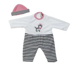 Adora Giggle Time Baby Doll Outfit - Zebra Stripes