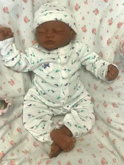 Reborn Baby Girl Aisha, Biracial, African American , Ethnic 