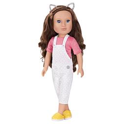 Glitter Girls by Battat &ndash; Glisten & Glam - Lace Overalls &