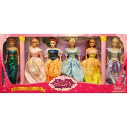 Harbor View 11.5 in. 6 Pack Princess Doll Gift Set