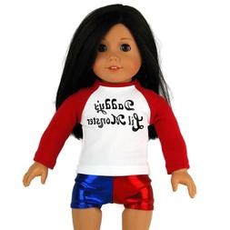 Harley Quinn Inspired Doll Clothes Separates - Made for 18" 