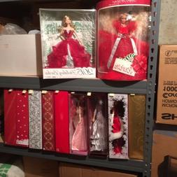 Holiday Barbie Doll Collection Set - 1988 thru 2015 - Except