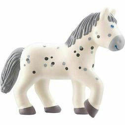 HABA Little Friends Horse Pippa - 4.5" Dapple Grey Mare Pose