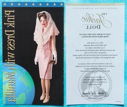 FRANKLIN MINT JACKIE KENNEDY VISIT TO ROME VATICAN 16" DOLL 