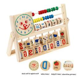Kids Bead Abacus Counting Frame Educational Learn Maths Crea