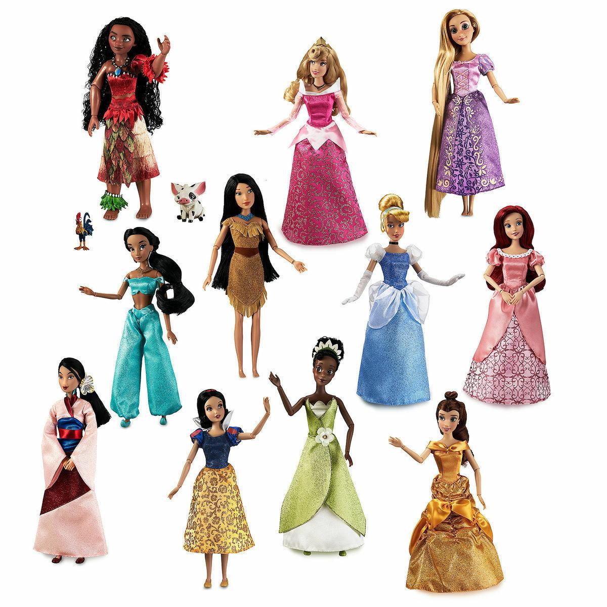 Original Disney Store Disney Princess Doll Gift Set - 11''