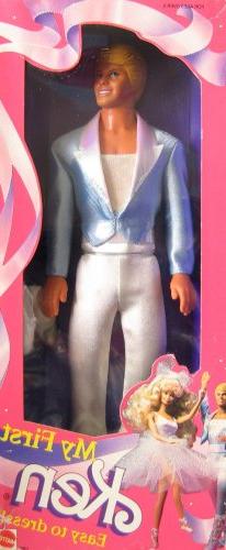 Barbie My First KEN Doll Easy To Dress! Dance Partner For Ba