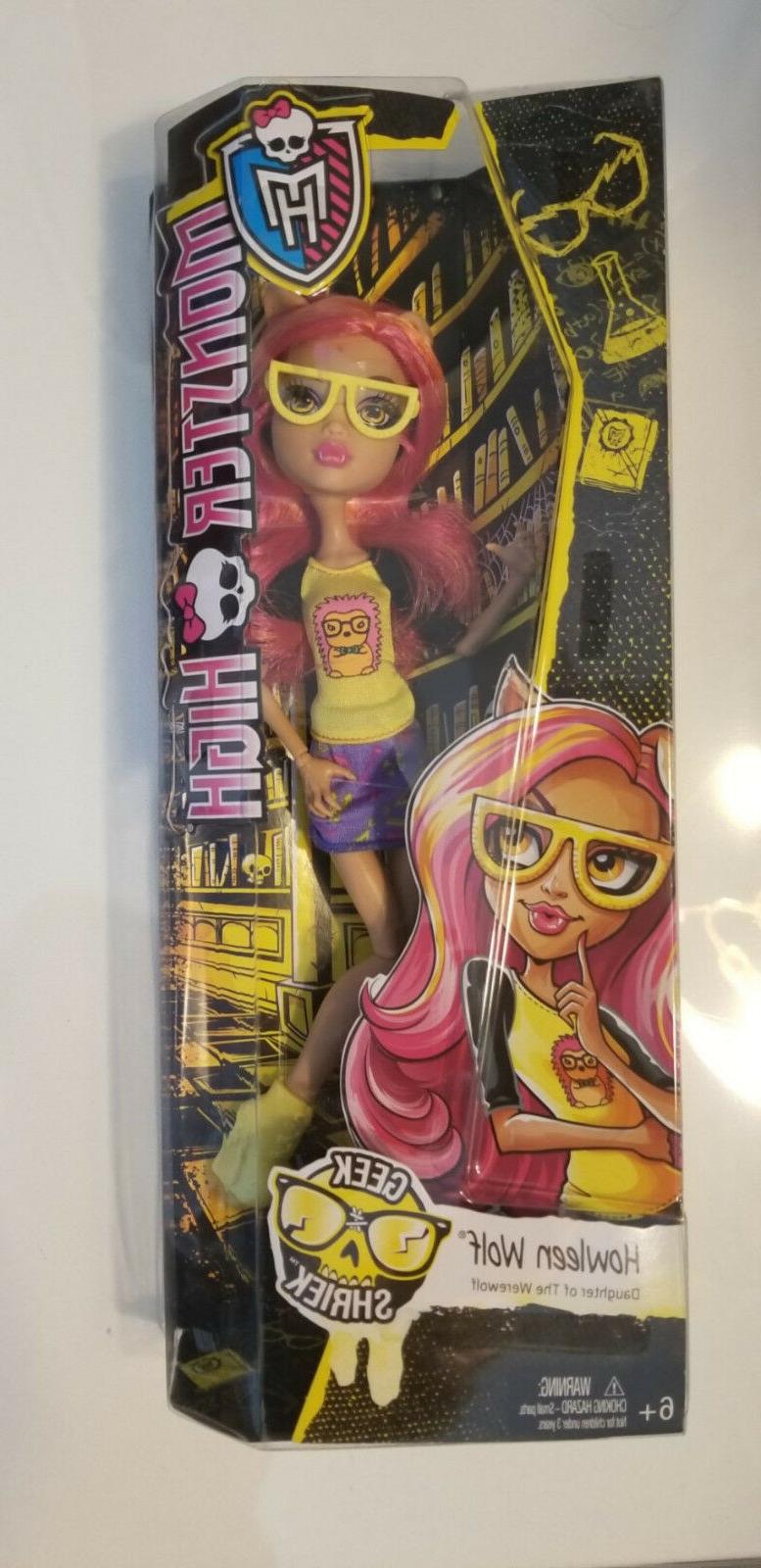 Monster High Geek Shriek Howleen Wolf Doll