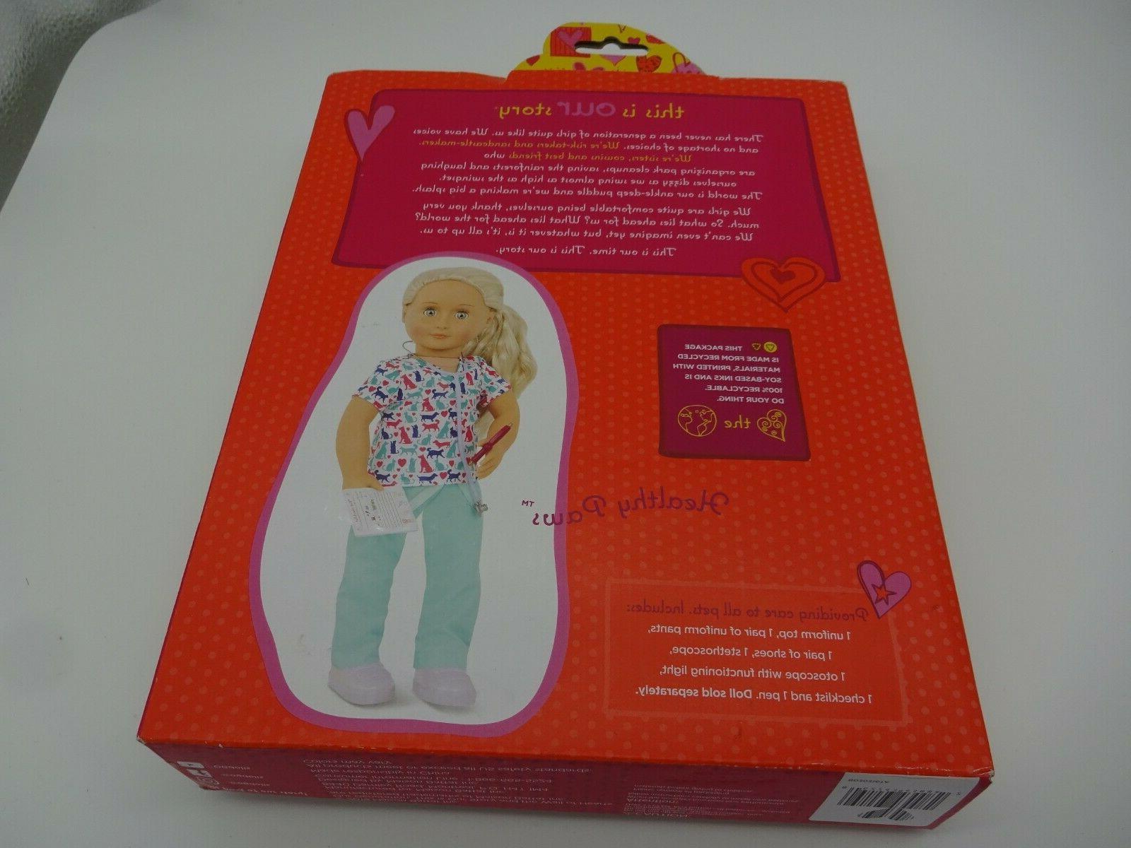 Our Healthy Vet Outfit For 18 Inch Dolls