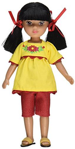 Madame Alexander Play Travel Friends Hola! Mexico 8" Doll Ne