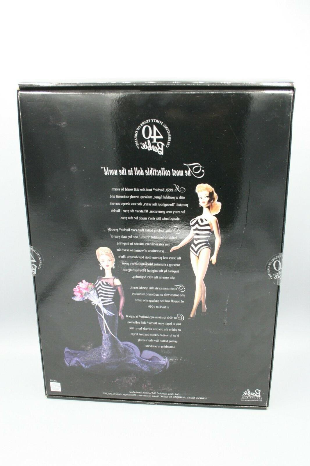 VINTAGE 40th Anniversary Barbie #21384