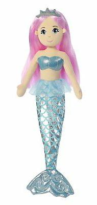 Aurora World Sea Sparkles Crystal Mermaid Plush