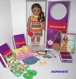 AMERICAN GIRL LEA CLARK DOLL- PLUS ACCESSORIES - PAJAMAS - B