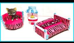 Dollhouse Accessories Custom Furniture Bed