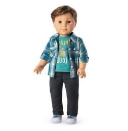 American Girl Logan Everett 1st Boy Doll Tenneys Band-mate N