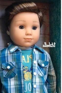 American Girl Logan Everett First Boy Doll BFF Tenney Grant 