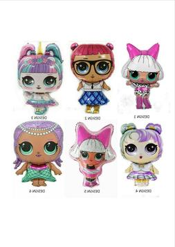 LOL DOLL BALLOONS - 6 DIFFERENT DESIGNS - FREE DELIVERY - SA
