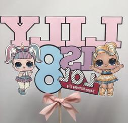 LoL Surprise Doll Cake Topper - Handmade - Any Name - Perfec