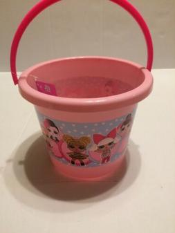 LOL Surprise! Doll Easter Basket Bucket Pail ~ Pink W/ Handl