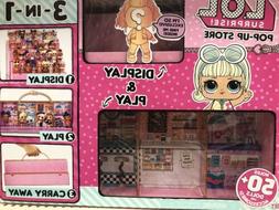LOL 🎉Surprise Doll 💞Pop Up Store 3 In 1 Play Set Displ