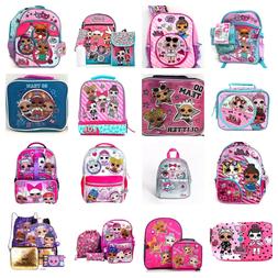Kids School Backpack Or 5 Pc Set Or Lunch Box Or Supplies