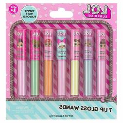 Lol surprise Lip Gloss Fruit Flavored Tinted Colors 7 pcs pa
