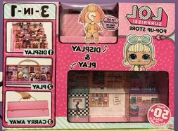 LOL Surprise Pop Up Store 3 In 1 Kit Play Set Display Case E