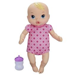 Baby Alive Luv 'n Snuggle Baby Doll Blond Doll and Bottle Th