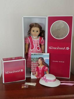 American Girl Marie Grace 18 inch Doll NRFB & Accessories  N