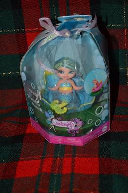 Mermaid 2008 Barbie Blue Flower Shower for tub pool or dry p