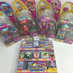 MIB Shopkins Shoppies Jascenta Pommie Lolita Pops & Summer P