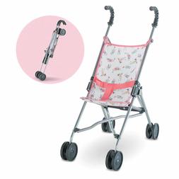 Corolle Mon Grand Poupon Umbrella Stroller Toy Baby Doll