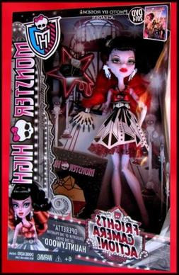Monster High Doll OPERETTA Hauntlywood Frights Camera Action