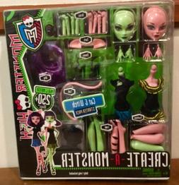 Create A Monster Starter Pack Cat & Witch 2011 Nib