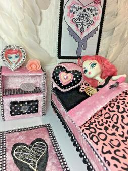 Monster High Furniture Set Bed Bedroom for Cupid Sweet