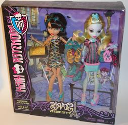 MONSTER HIGH SCARIS LAGOONA BLUE and CLEO DE NILE...New in b