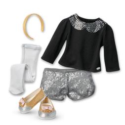 AMERICAN GIRL MYAG SPARKLE SPOTLIGHT OUTFIT NEW IN BOX FREE 