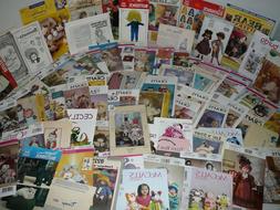 New & Vintage Stuffed Dolls, Toys, Decorative Crafts Sewing 
