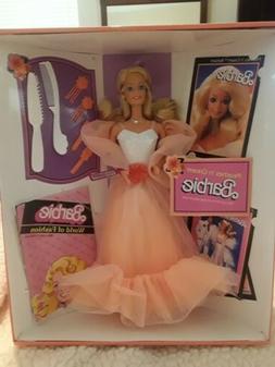 New Barbie 1985 Peaches n' Cream Doll Mattel R9525 Collector