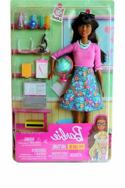 NEW Mattel Barbie School Teacher African American Doll You C
