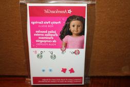 New American Girl Doll Pretty Pets Earrings 2 Pairs Pierced~