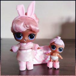 New LOL Surprise #HAIRGOALS Big+Lil Snow Bunny SISTERS Bundl