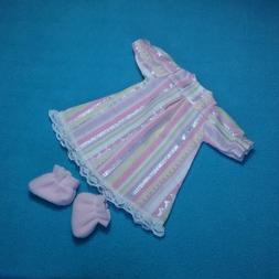NEW Pajama Dress and Slippers Handmade to fit Corolle Les Ch