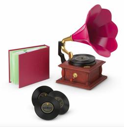NIB American Girl Retired Rebecca Phonograph Set