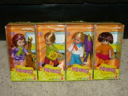 NIB Scooby Doo Barbie Kelly Tommy Doll Set Shaggy Daphne Vel