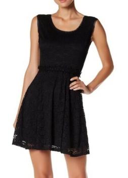 NWT Nordstrom Paper Doll Just For Wraps Sleeveless Black Lac