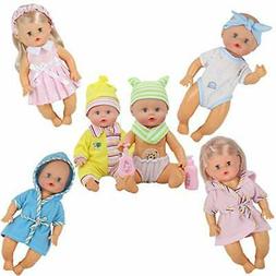 Young Buds Pack of 6 for 9-10-11 Inch Alive Baby Doll Reborn
