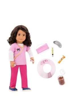 Our Generation Pet Vet Doll Paloma Medical Accessories 18" A